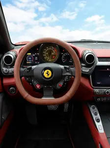 30% Thicker Universal Stretchy Silicone Steering Wheel Cover for 14” 15” 16” Wheels - Anti-Slip Grip & Enhanced Control for Men & Women, All Weather Protection (Black)