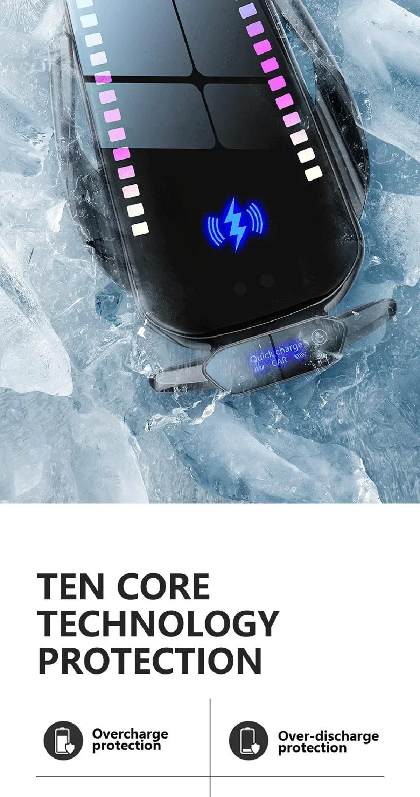 Car phone holder infrared sensing  intelligent rhythm wireless charging can jump according to the sound waves Add rhythmic color light function to move with music car  Accessories Automatic Mount Retractable Stand Adjustable Cellphone Clip