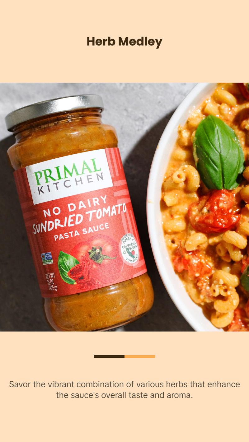 Sundried Tomato Pasta Sauce