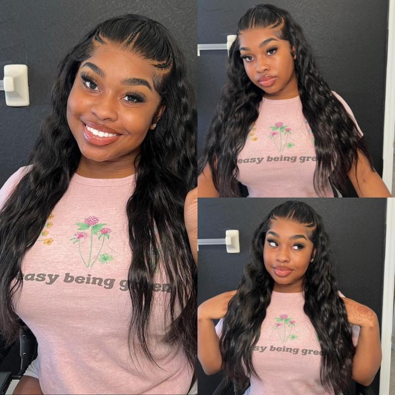 [Spring 2026] Alipearl Hair 250% Density 13x4 Lace Frontal Wig Glueless Pre Braided Straight 13x6 Lace Front Wig Stylist Wig Pre Cut Pre Styled