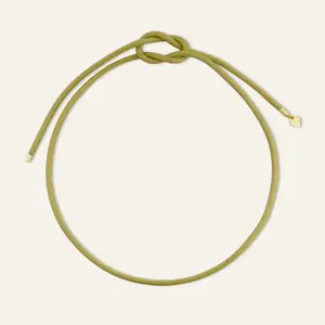 Peridot Green Necklace Cord