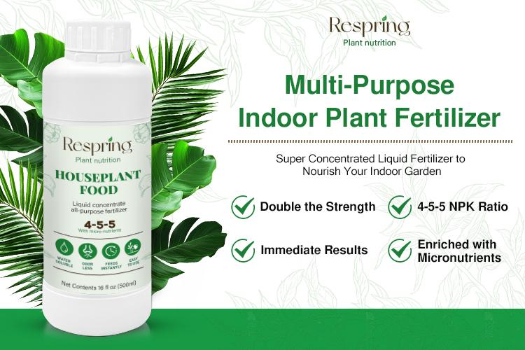 16 fl oz All-Purpose Liquid Plant Fertilizer - Makes 50 Gallons, for Indoor Houseplants, All-Natural, Groundwater Safe