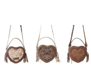 Myra Rodeo Romance Handtooled Leather Bag