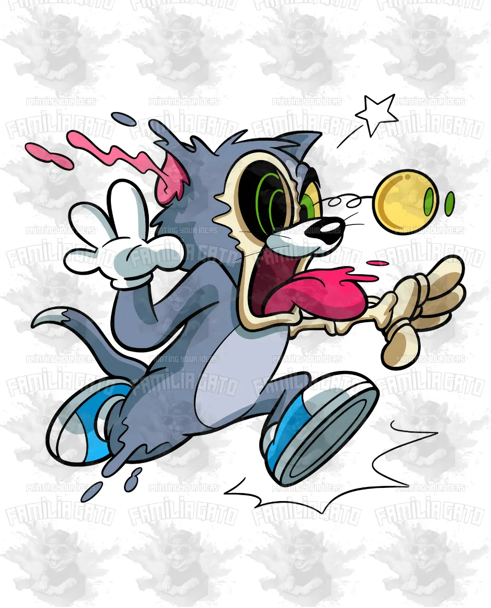 Urban Cartoon 25 DTF Transfer, Specialty DIY Supply for Crafts
