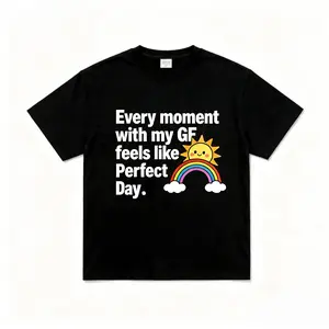 Every Moment With My GF Feels Like PerfectDay Shirt Sweet Couple Outfits For Woman Man Unisex