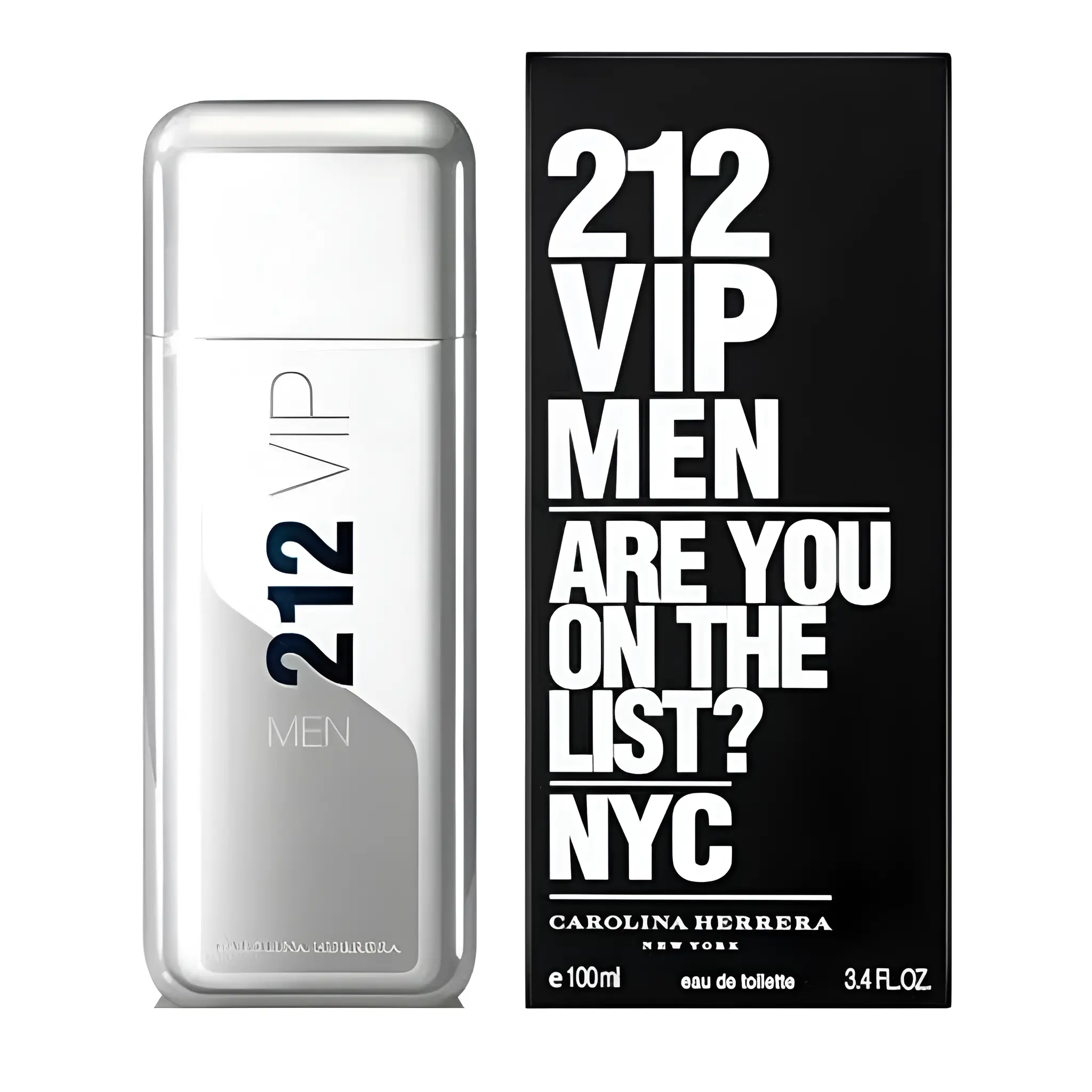 Carolina Herrera 212 Vip for Men Eau de Toilette Spray, 3.4 Ounce