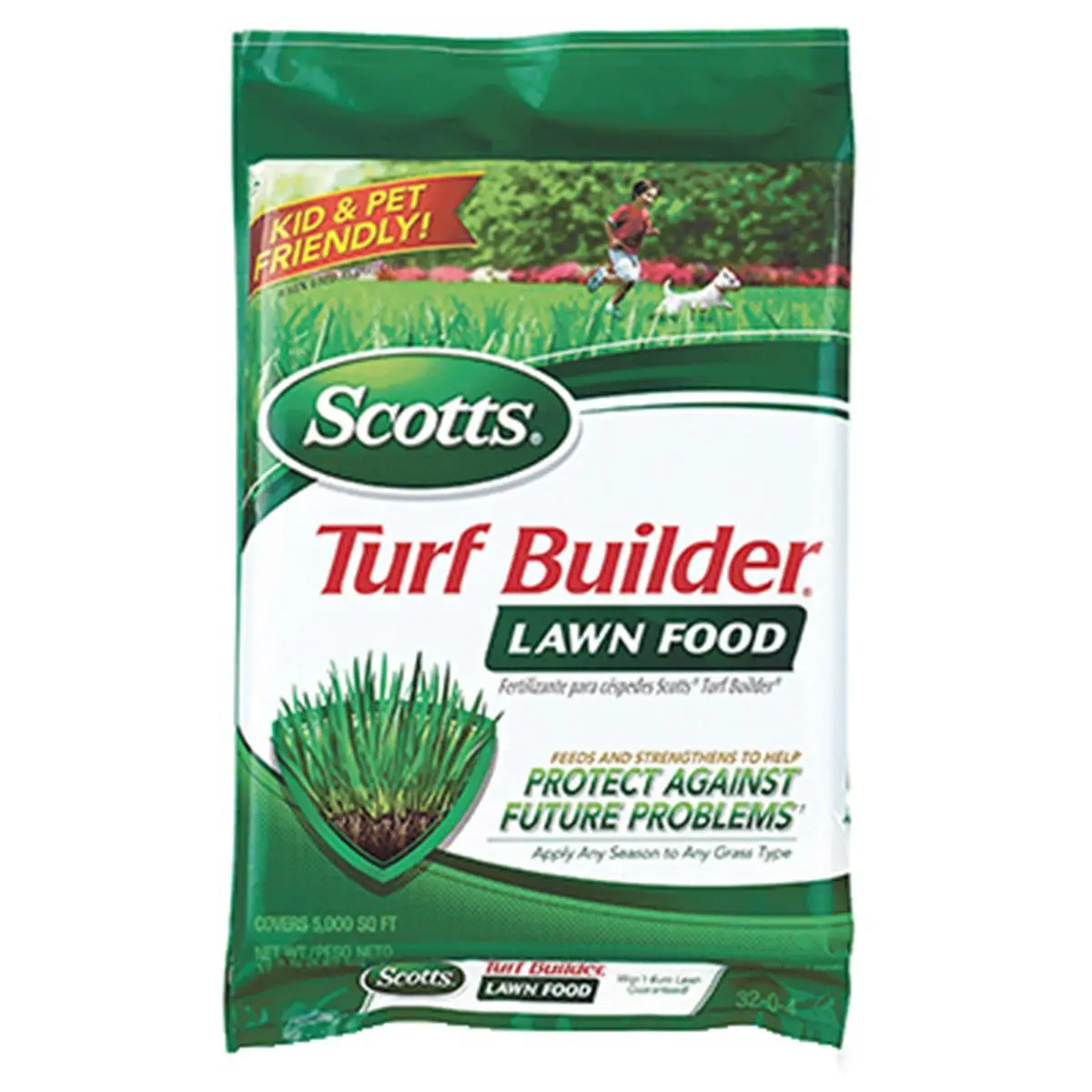 Scotts 22305 Turf Builder Lawn Food - Strengthens Grass, Covers 5000 sq ft