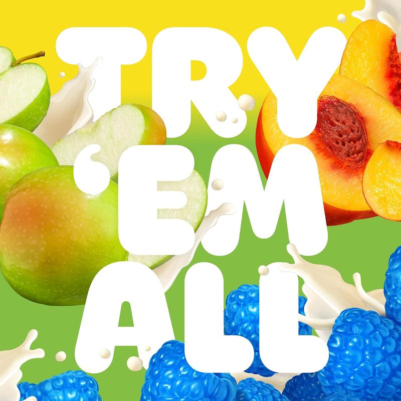 Built Bar, Sour Puff Protein Bars, Green Apple Crush, Collagen, On-the-go Snacks, Sour Candy Snack, 12 Pack