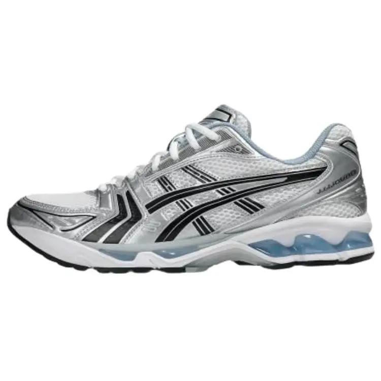 ASICS GEL Kayano 14 JJJJound White Navy Versatile Comfort Low Top Casual Running Shoes Unisex 1203A961-101
