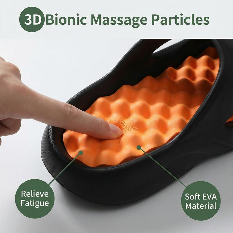 Reality Men's Orthotic Recovery Slides - Arch Support Sport Sandals for Soccer Season - Pain Relief Non-Slip Indoor Outdoor Slippers