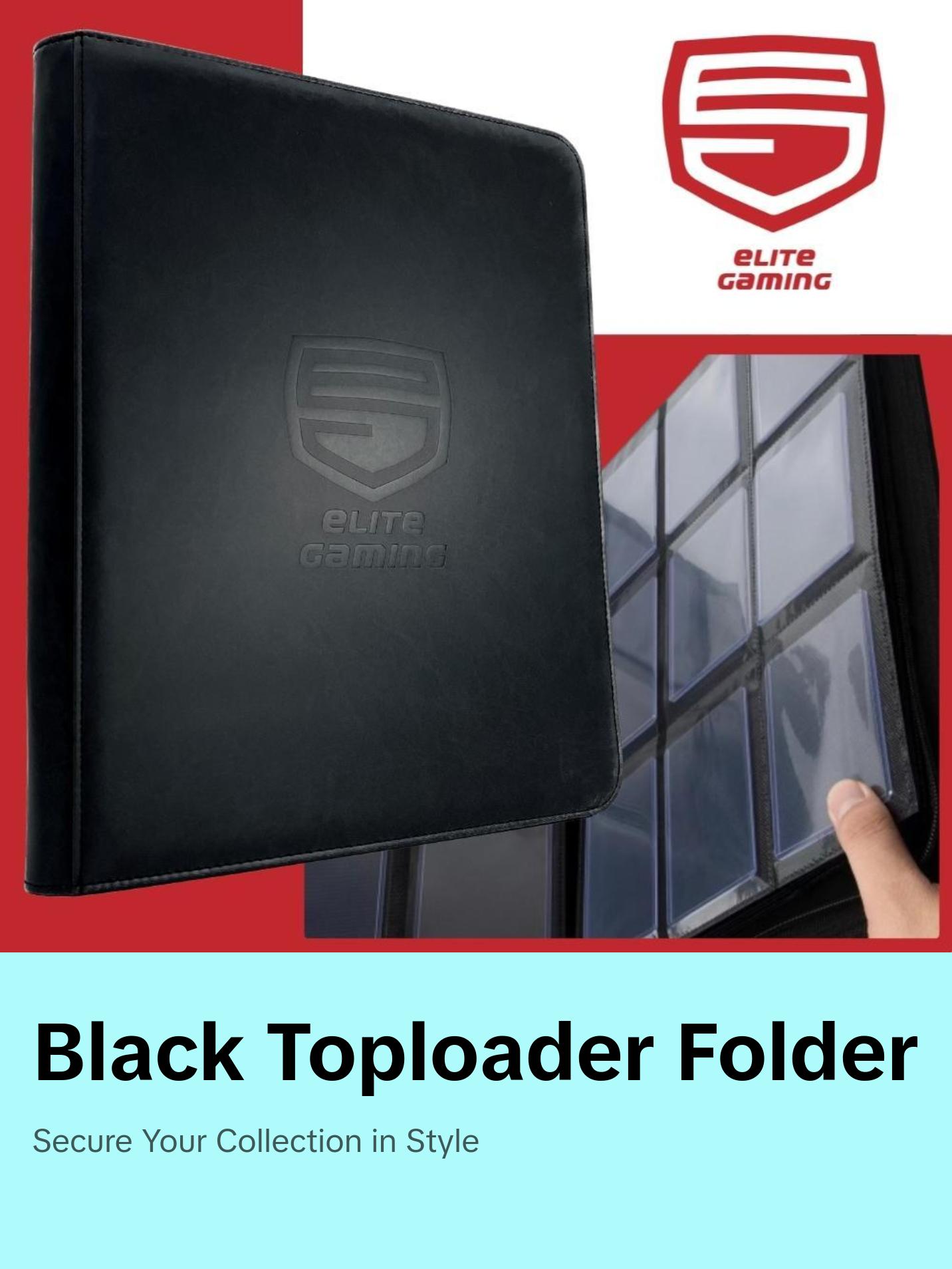 Premium Toploader Folder | Protective Storage Case for Pokémon & TCG ...