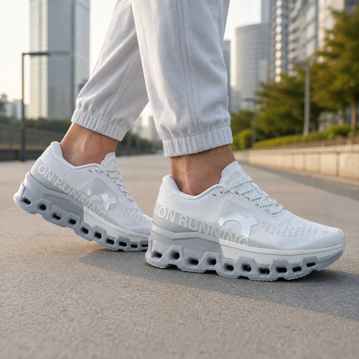 Unisex Cloud Series Marathon Running Shoes Breathable Mesh Cushioned Training Trainers