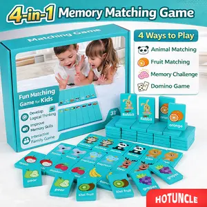 4-in-1 Memory Matching Game
