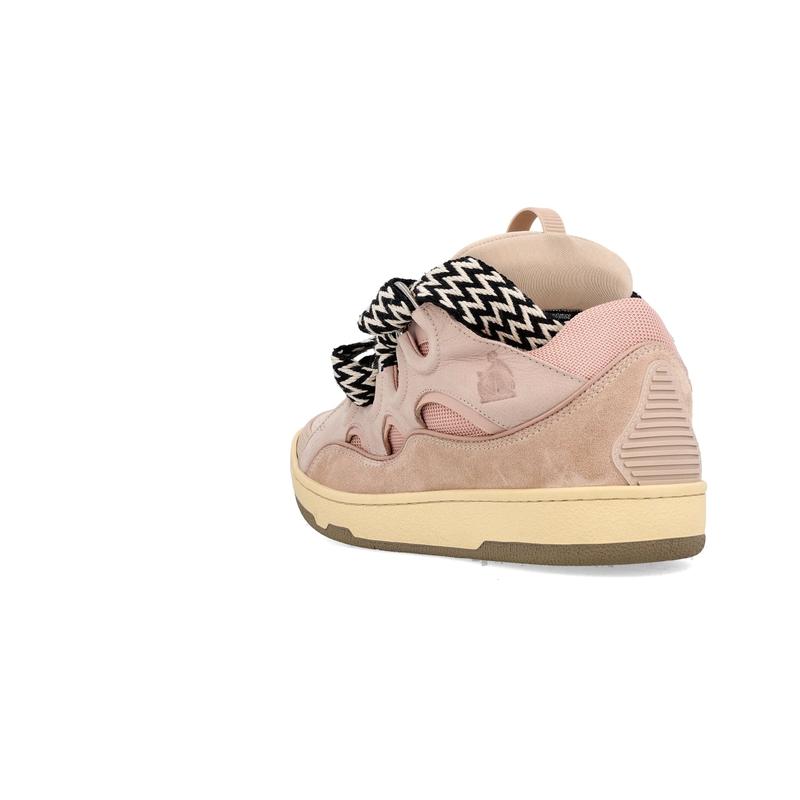 Lanvin Curb Leather Sneakers