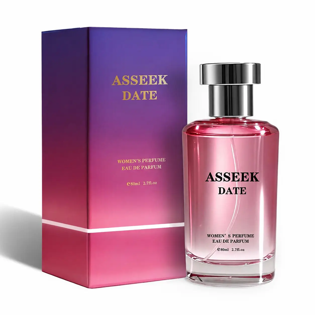 ASSEEK Women's Perfume - Sweet Caramel Vanilla Eau De Parfum, Long Lasting Warm Feminine Scent for Daily Wear, 80ml Single Item,back to school