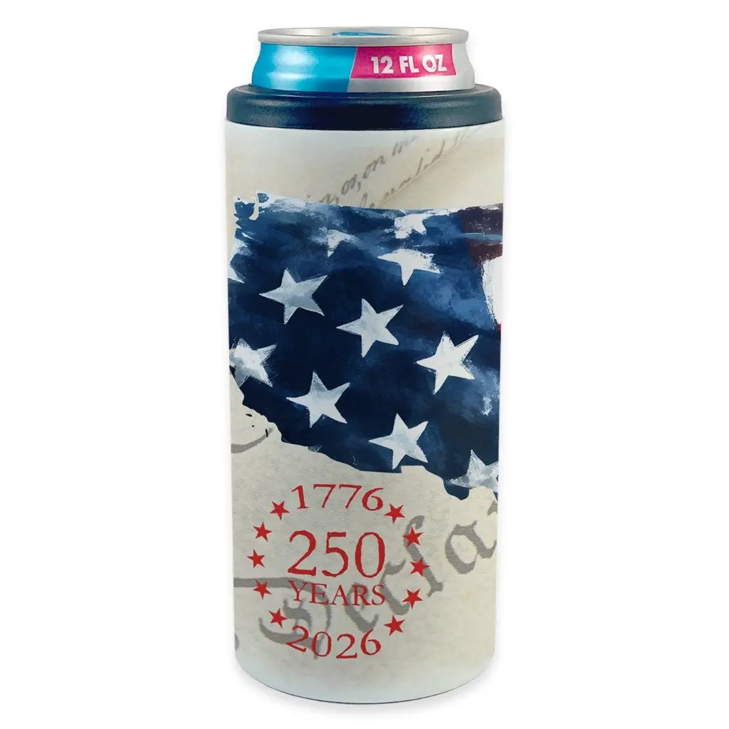 Trend Setters Original (America’s 250th) 12 Oz Slim Can Cooler SSKOOW0038