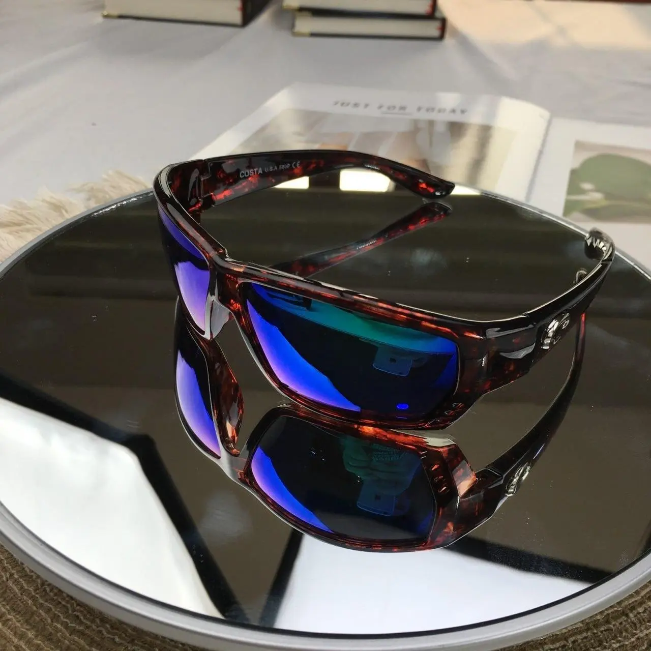 Costa Polarized Fishing Glasses for Men Women, Lightweight UV Protection Outdoor Eyewear