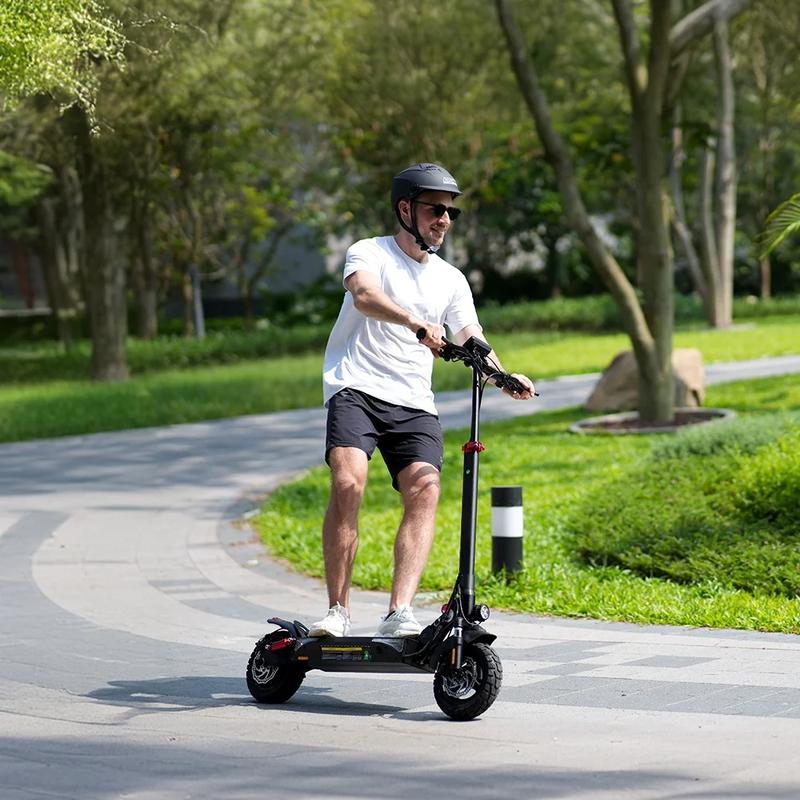 【Christmas Gifts】Powerful Off-Road Folding Electric Scooter, 2000W /1000W Motor, 38 MPH/28 Top Speed,50/43 Miles Long Range, 10"/11 Off Road Pneumatic Tires, Double Braking Systems, with APP, Storage Bag, 330LBS Max Load