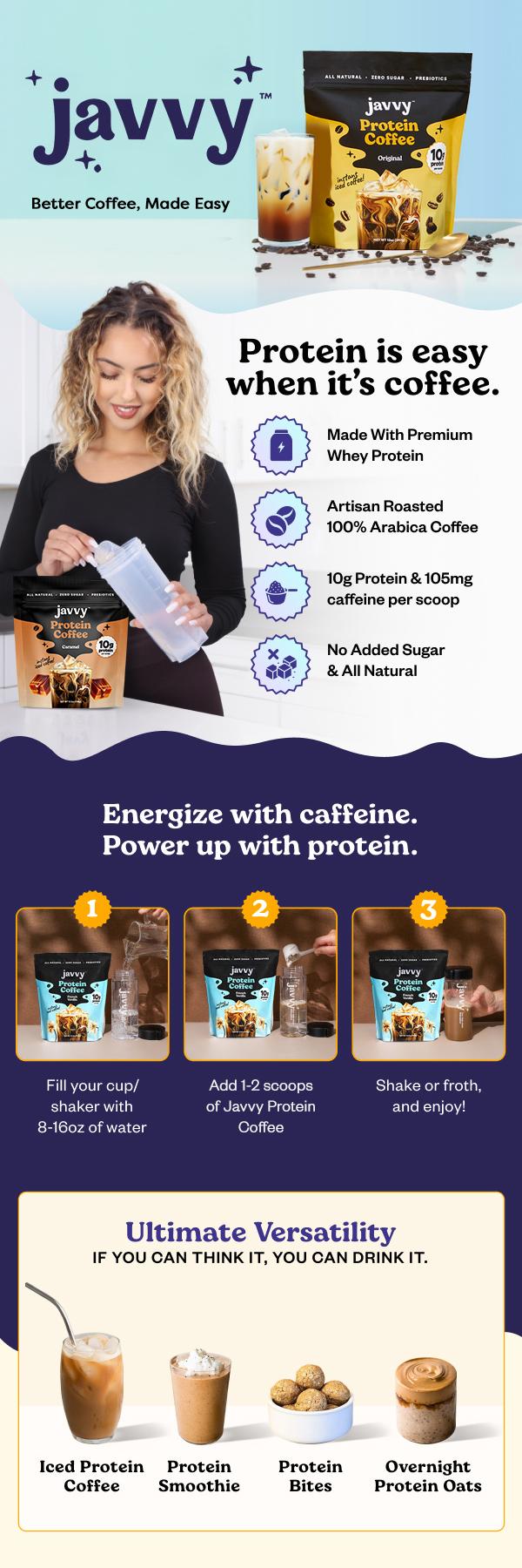 Buy 2 Get 1 Free - Protein Coffee