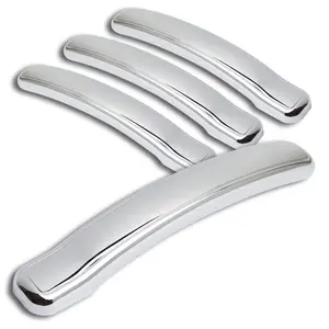 4PCS Chrome Door Handle Covers Caps Trim Compatible with 1999 - 2006 GMC Sierra 1500/2500/3500/1500 HD/2500 HD / Yukon/Yukon XL 1500/2500 / 2002 - 2006 Cadillac Escalade /Escalade EXT