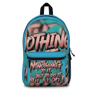 Motivational Backpack - Trendy, Stylish, School, Gym, Travel, Positive Quotes, Student Gear, Unique Gift