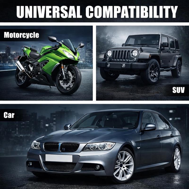 Aluminum Turbine-Style Whistle Accessory Set (3PCS) Car & Motorcycle Novelty Accessories, Non-Performance Sound Effect Design, Easy Setup Turbo Pipe Whistle Muffler party gift