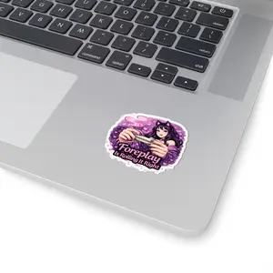 Kenzie Killz Manic Merch Foreplay Rolling It Right Sticker