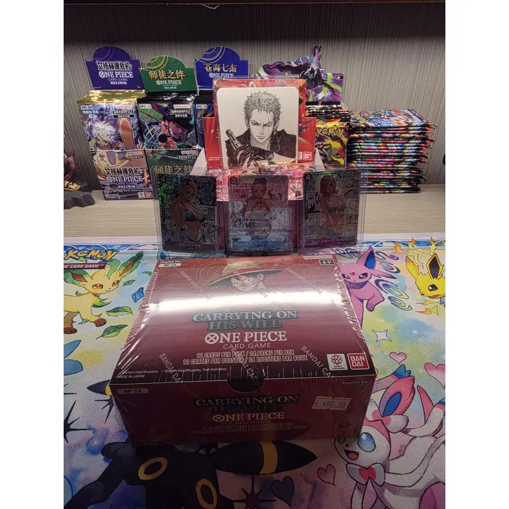 BANDAI One Piece Carrying On His Will!! Booster Packs