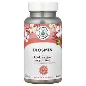 Natural Balance Diosmin, 60 Tablets (500 mg per Tablet)