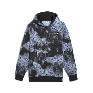 PUMA Mens Bmw M Motorsport Colorsplash Graphic Hoodie Casual Outerwear Casual - Black