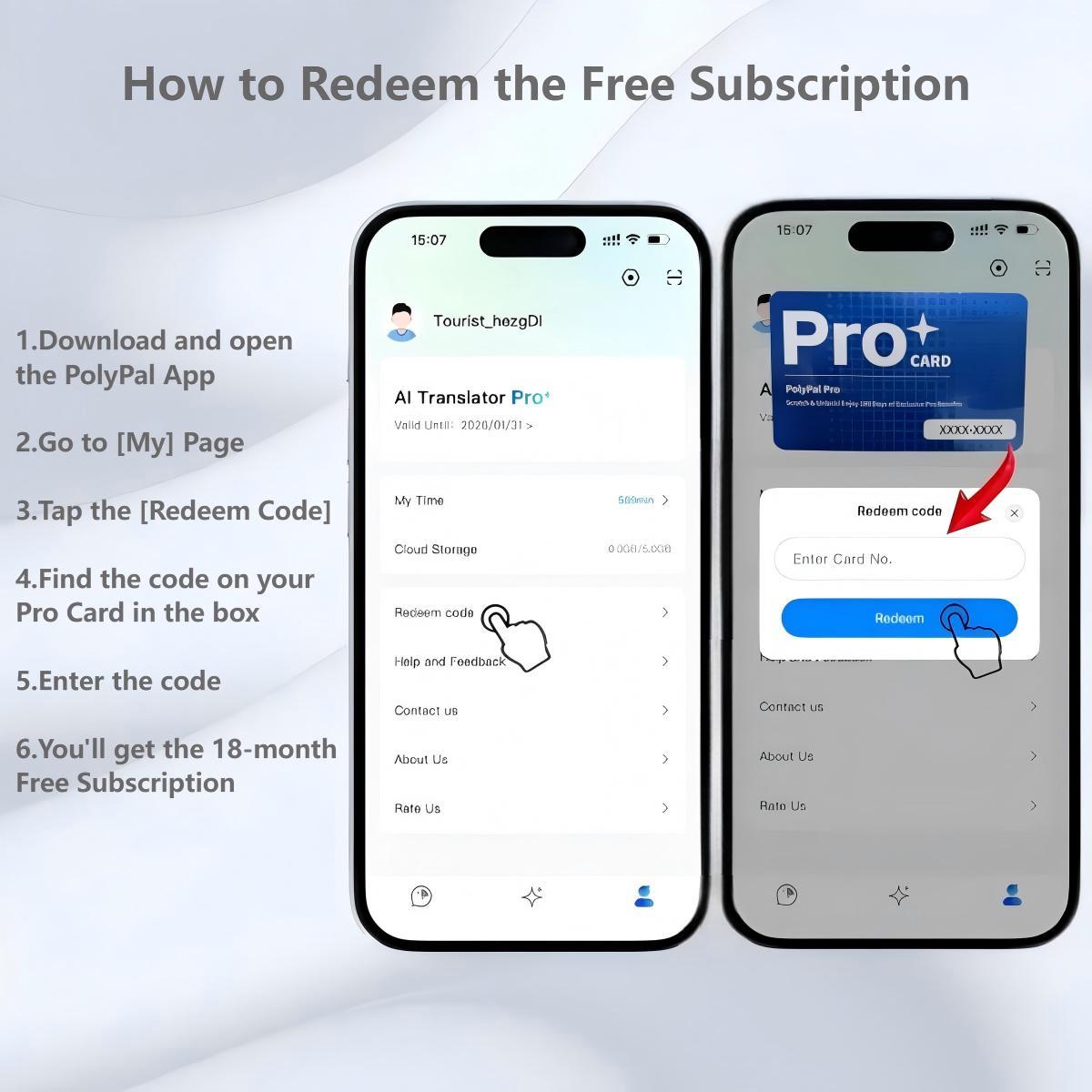 PolyPal P1 All-in-One AI Translation Earbuds, Real-Time 138 Language Translator, Bluetooth Wireless Headphones for Travel, Meetings, Study, Daily Communication, Music and Calls