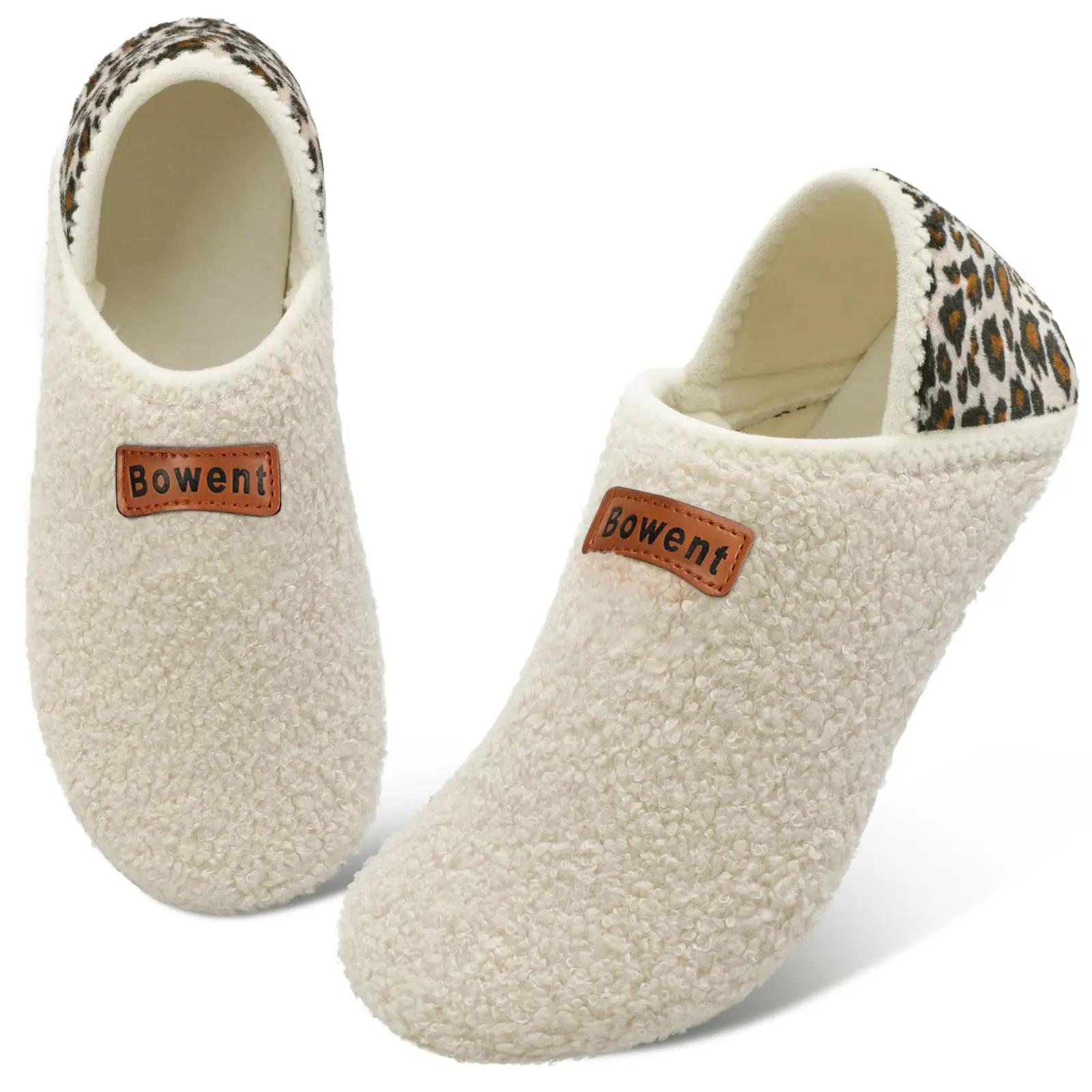 Women's & Men's Cozy House Slippers - Slip-On Barefoot Shoes, Comfortable Indoor Footwear for Home Bedroom Use