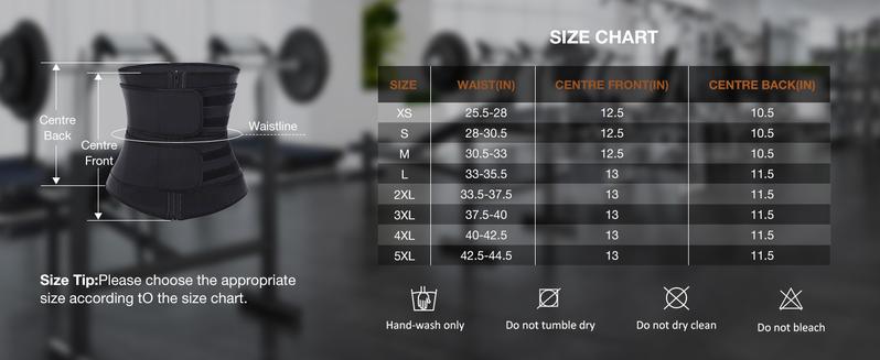 FeelinGirl Women Long Torso Sauna Workout Double Belts Neoprene Sports Waist Belt Corset Waist Cincher Zipper Trimmer Womenswear FeelinGirl Women Long Torso Sauna Workout Double Belts Neoprene Sports Waist Belt Corset Waist Cincher Zipper Trimmer Womenswear