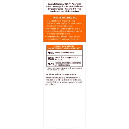 Palmer's Cocoa Butter Formula Skin Therapy Moisturizing Body Oil with Vitamin E & Pure Argan Oil, Deep Body Moisturizer for Dry, Damaged Skin, 5.1 Ounces