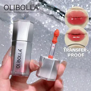 OLIBOLLA Flawless Hydrating Gloss Lip Tint - Transfer-Resistant, Non-Sticky, Waterproof, Lightweight, Smooth, Plumping, Long-Wear Lip Makeup for Daily Use cosmetics