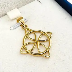 Dije Nudo de bruja 14k