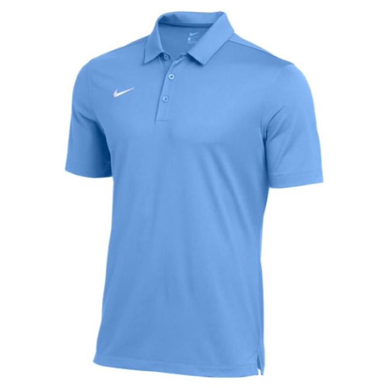 Nike Men's Dri-FIT Polo Shirt – Moisture-Wicking Breathable Mesh Short Sleeve Golf Shirt with 3-Button Placket | Athletic Performance Collared Polo for Sports Business Casual Everyday | Polyester
