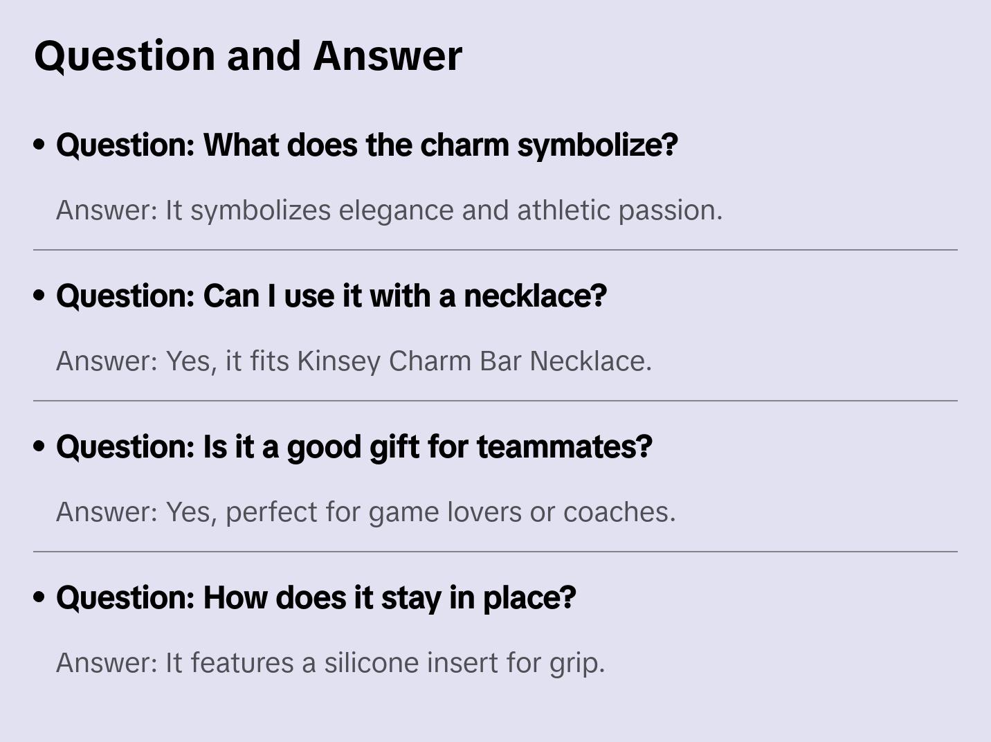 Volleyball Grip Charm