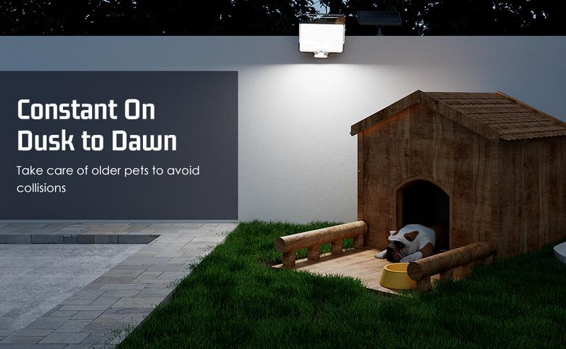 【Christmas Gift】Solar Flood Lights Outdoor, 294 LED Motion Sensor Outdoor Lights, IP67 Waterproof Solar Flood Light for Outside, 3000LM Angle Adjustable Security Spot Lights for Porch Patio Yard Garage