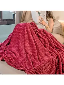 【Only one gift per customer】XIZZI Faux Fur Throw Blanket Luxury Lightweight Cozy Soft Throw for Couch Bed or Chair Hypoallergenic Machine Washable Double-Sided Fluffy Blanket Home Decor