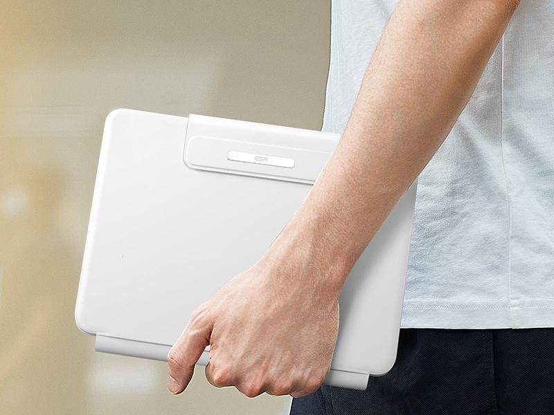 ESR iPad Air 11/13 inch Keyboard with Magnetic Cover,iPad A16/10th Gen Keyboard,Easy-Set Floating Cantilever Stand,Precision Multi-Touch Trackpad, Backlit Keys,Adjustable Viewing Angle