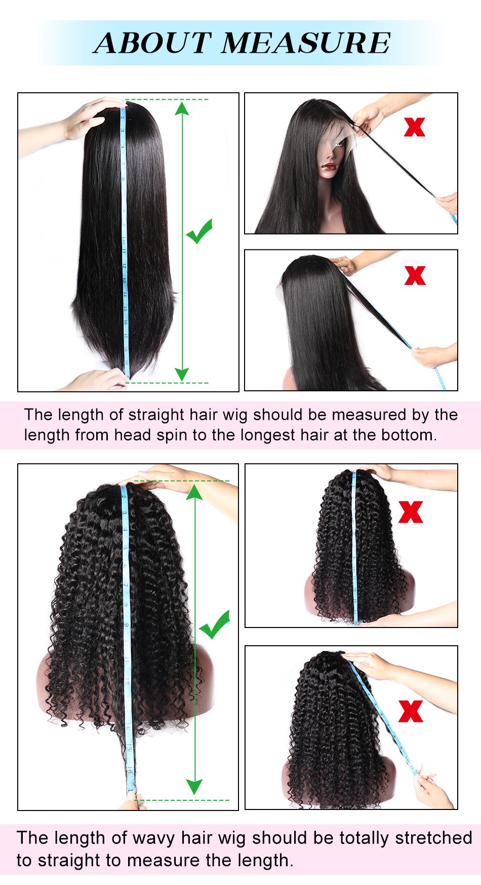 MOREFACE 13*6 Deep Wave Transparent Lace Front Human Hair Wig Kinky Curly Wigs Afro Curly PrePlucked with Baby Hair