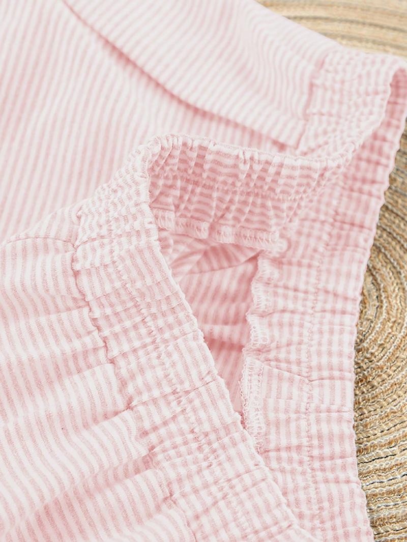 Two-piece set Simple Four Seasons Spring and Summer Contrast Stripes Casual Loose Knit Short Sleeves Tops Side Slits Shorts Home Clothes Set Suitable for Home Use Silk Satin Lace Pajama Set pajamas Striped Beach organic fabric Two-piece set Simple Four Seasons Spring and Summer Contrast Stripes Casual Loose Knit Short Sleeves Tops Side Slits Shorts Home Clothes Set Suitable for Home Use Silk Satin Lace Pajama Set pajamas Striped Beach organic fabric