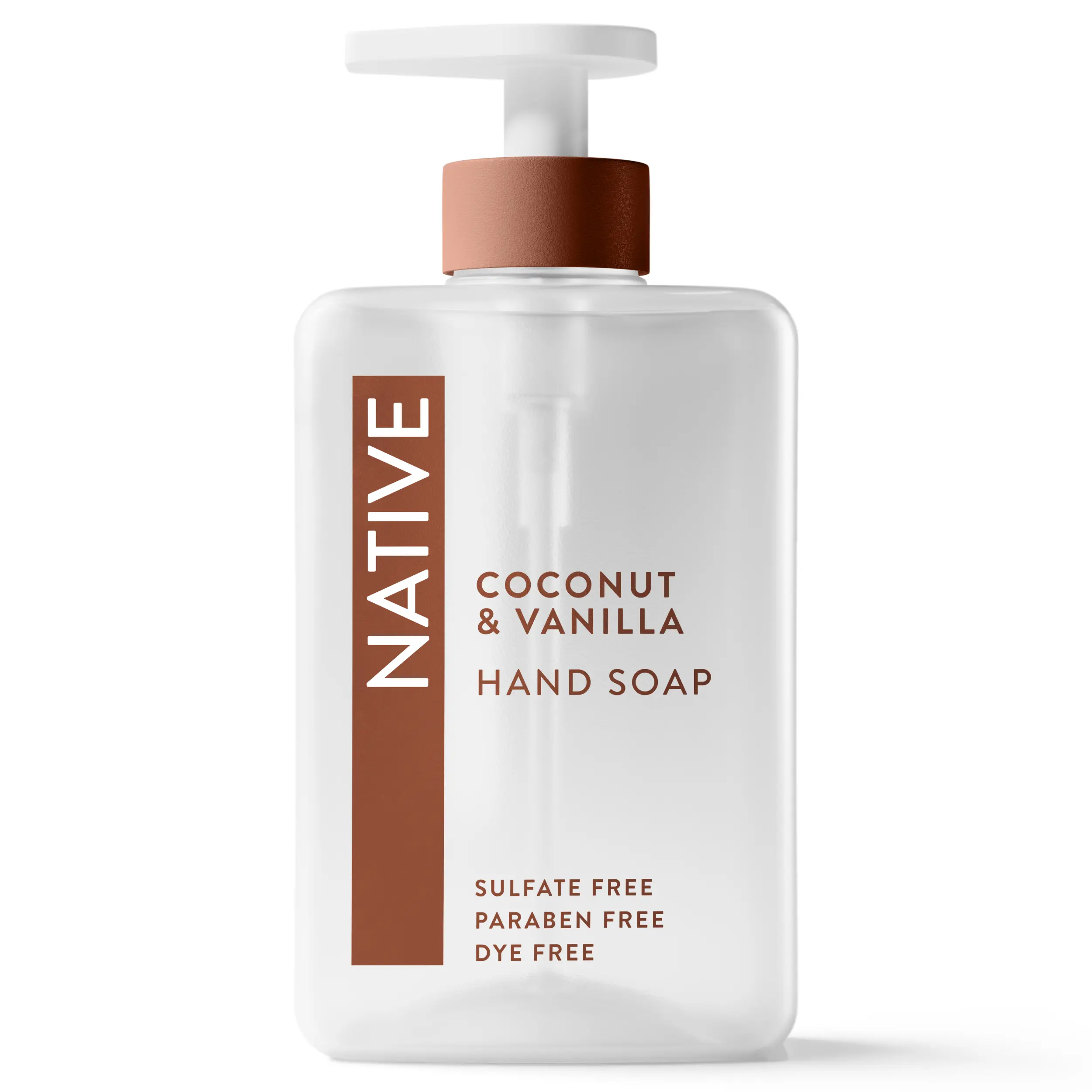 NATIVE Liquid Hand Soap – Gentle, Non‑Drying Clean, Plant‑Based Formula
