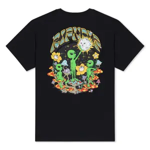 Streetwear Graphic T-Shirt for Women, 100% Cotton Short-Sleeve Top with a Front and Back Find Your Way Home Print