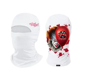 You'll Float Too Shiesty Ski Face Mask - Full Face UV Protection & Windproof Balaclava for Men & Women - Ideal for Motorcycle, Skiing & Snowboarding White