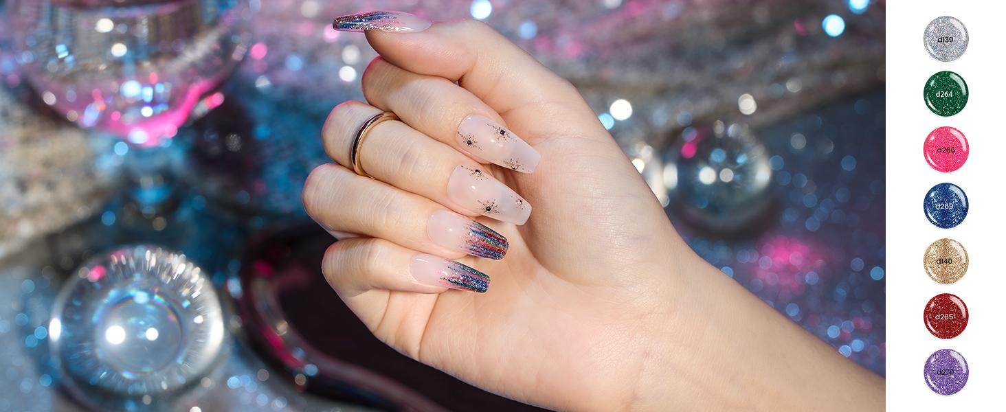 Beetles Liner Gel Polish DIY Nails at home Soak Off Uv Nail Art Manicure Gifts for Women Glitter Glue Cutics  Cosmetic #TikTokShopBacktoSchool