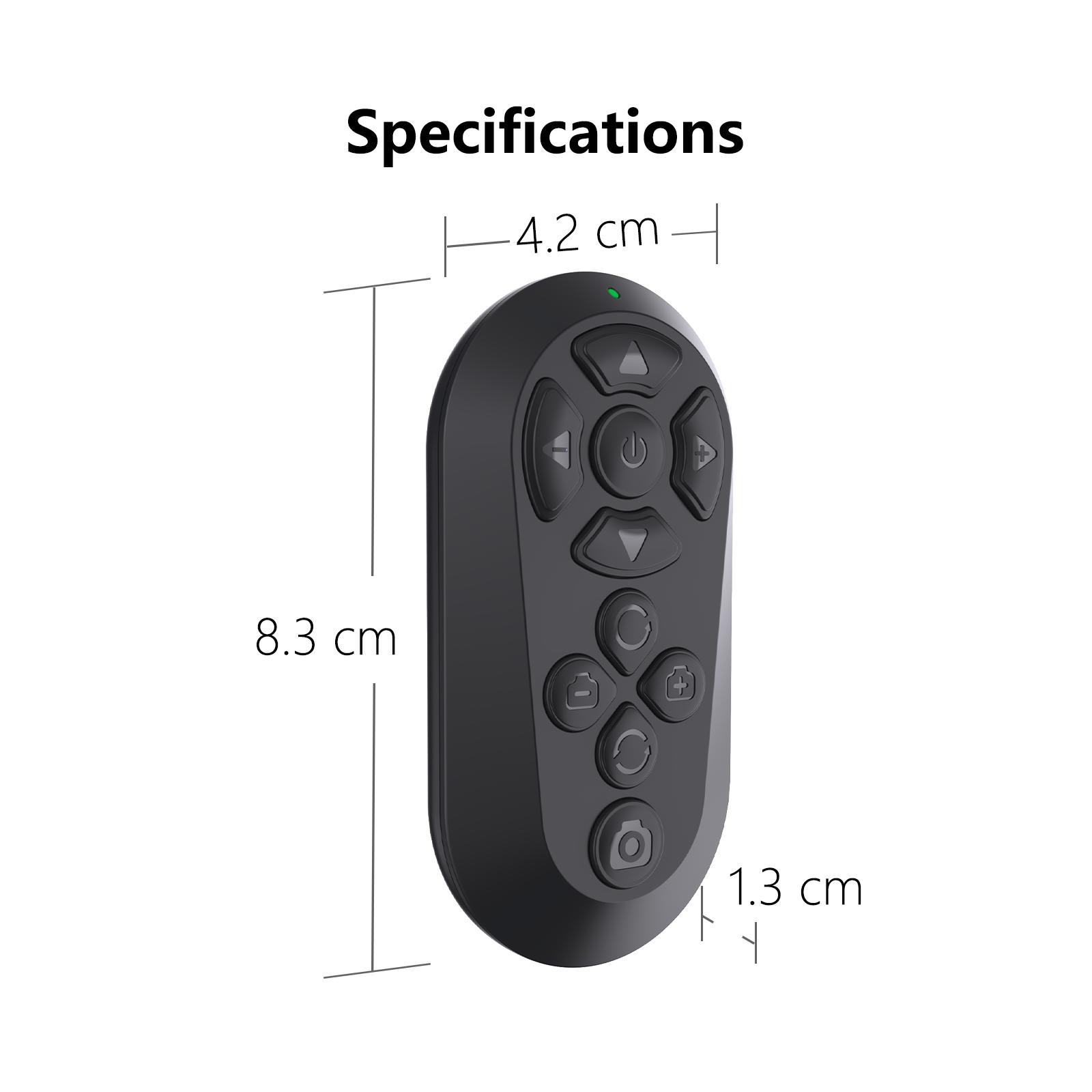 Xring 2026 NEW Release Remote Control for TikTok Scrolling , Wireless Scroller Page Turner, Camera Shutter Video Recording for iOS Android, Cellphone Selfie Accessory,Upgraded