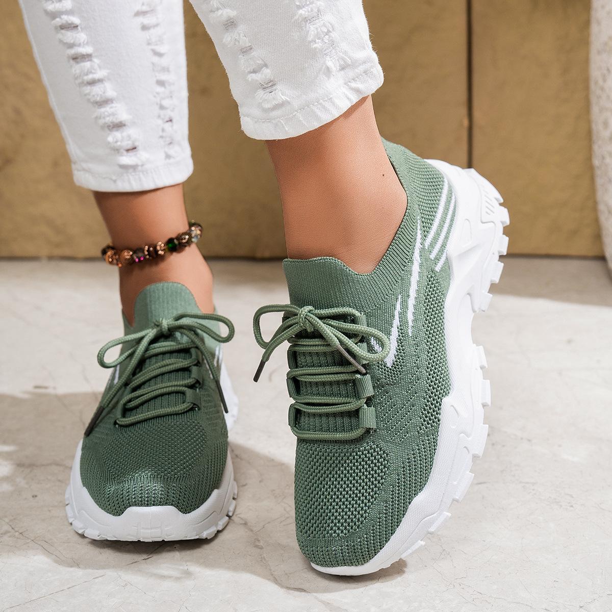 Women's Casual Walking Shoes - Lightweight Breathable Mesh Sneakers