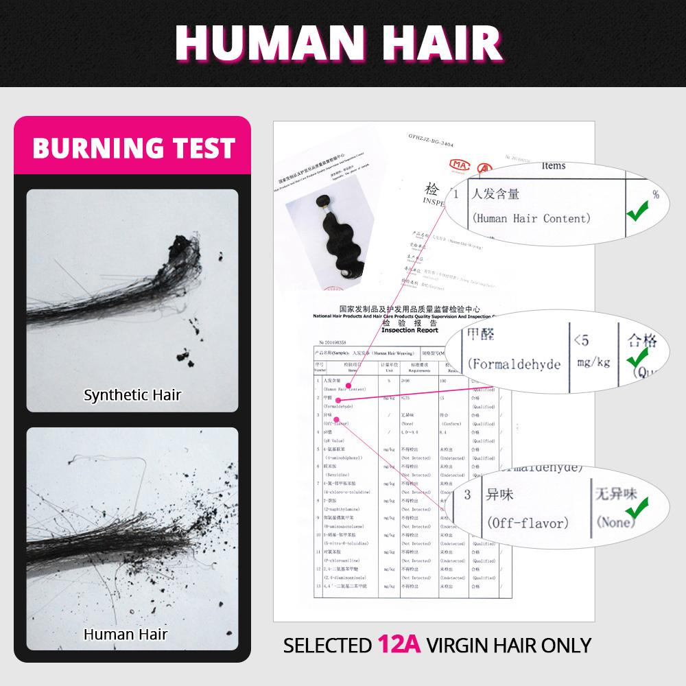 Brazilian Virgin Human Hair Bundles 30inch Body Wave Straight Hair for Quick Weave 1 3 4 Bundles Natural Black Traditional Sew in Extension